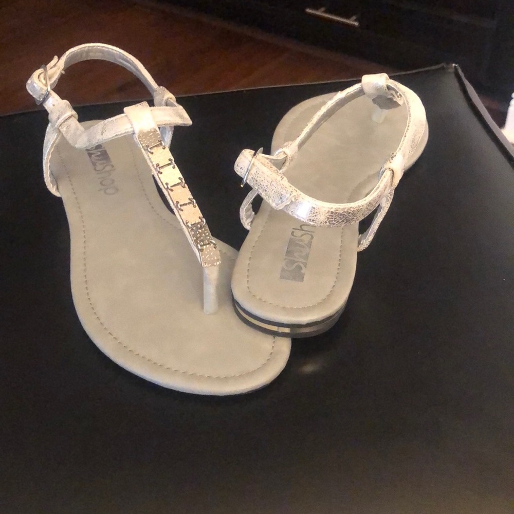 Silver Sandals - Picture 2 of 2